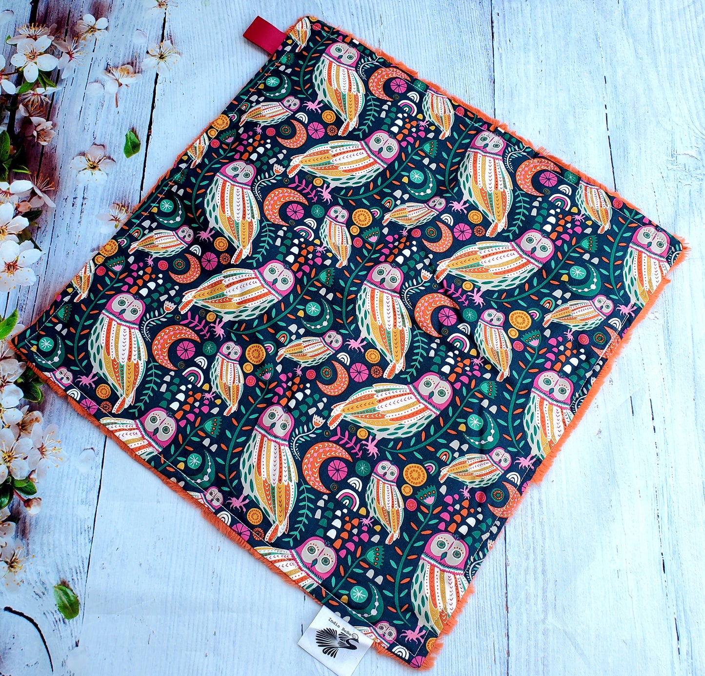 Lovey for Babies, Security Blanket, Minky Lovey, Baby Lovey Blanket, Minky Lovey Blanket, Ready to Ship, Baby Shower Gift, Pacifier Lovey