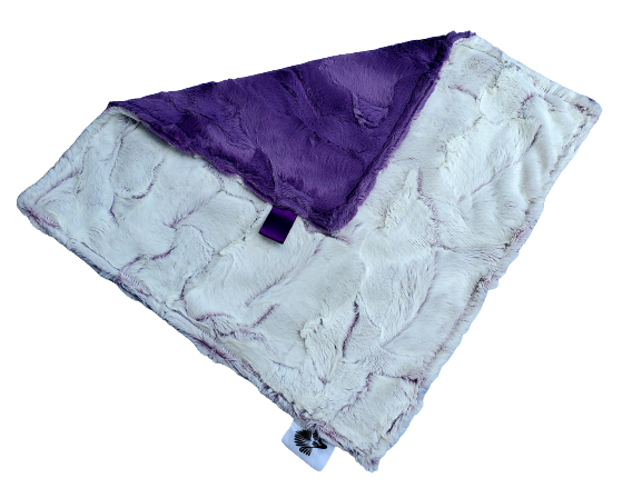 Faux Fur Blanket, Security Blanket, Handmade Blanket, Baby Blanket, Animal Lovey, Ready to Ship, Baby Shower Gift, Baby Gift, Gender Neutral