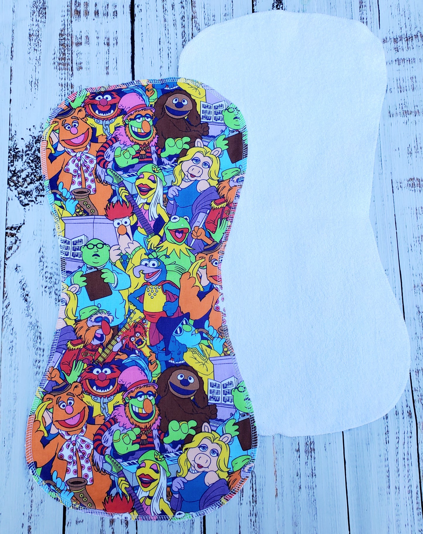 Muppets Burp Cloth Set, Burp Cloths for Boys, Baby Shower Gift, Gifts for Him, Gifts for Her, Gender Neutral Gift, Baby Gift