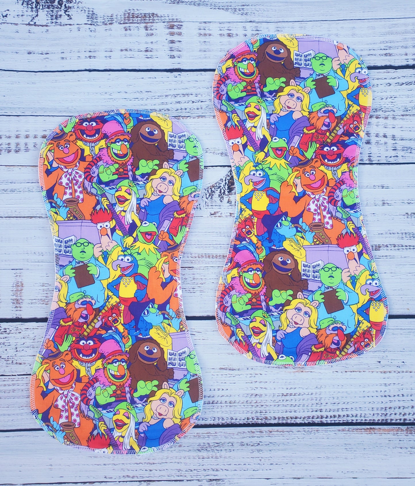 Muppets Burp Cloth Set, Burp Cloths for Boys, Baby Shower Gift, Gifts for Him, Gifts for Her, Gender Neutral Gift, Baby Gift
