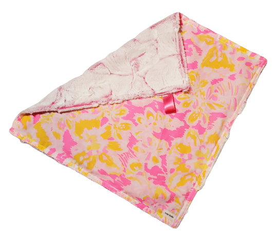 Lovey for Babies, Security Blanket, Minky Lovey, Baby Lovey Blanket, Minky Lovey Blanket, Ready to Ship, Baby Shower Gift, Lilly Mermaids