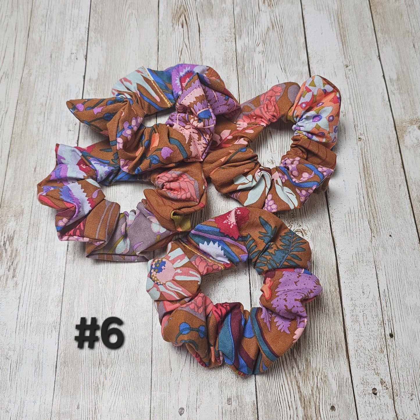 Anna Marie Horner Fabric, Hair Scrunchies, Hair Tie, Handmade Gift, Bohemian Hair, Boho Gift, Bohemian Scrunchie, Gift for Mom, Boho Hair