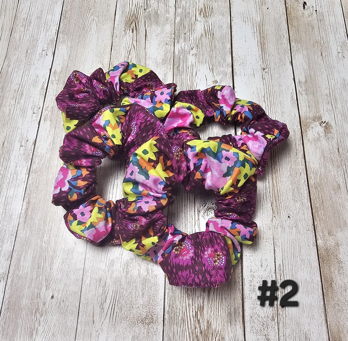 Anna Marie Horner Fabric, Hair Scrunchies, Hair Tie, Handmade Gift, Bohemian Hair, Boho Gift, Bohemian Scrunchie, Gift for Mom, Boho Hair