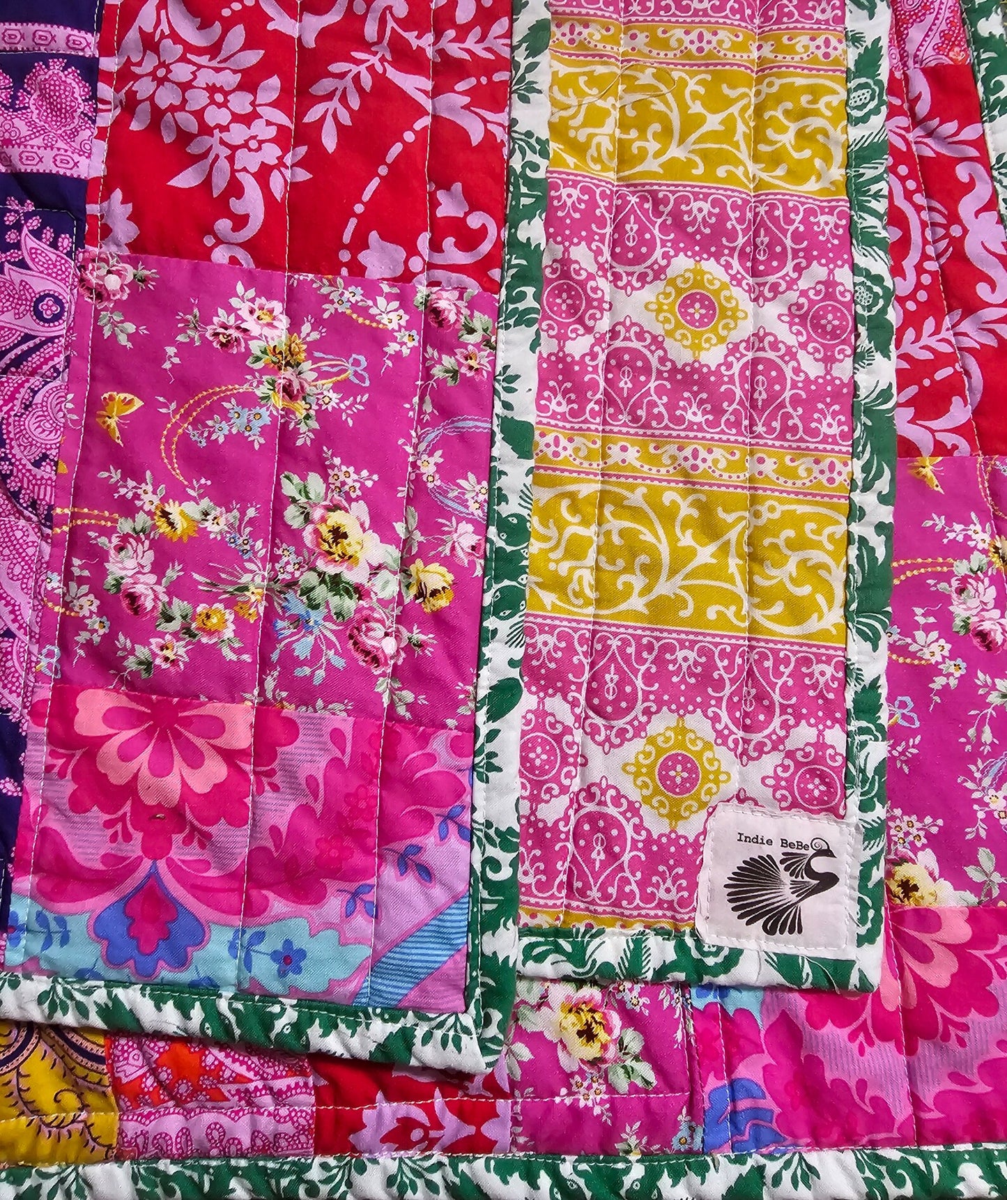 Handmade Quilt, Jennifer Paganelli Quilt, Crazy Love, Throw Quilt, Lap Quilt, Patchwork Quilt, Dorm Room Quilt, Handmade Gift for Girls