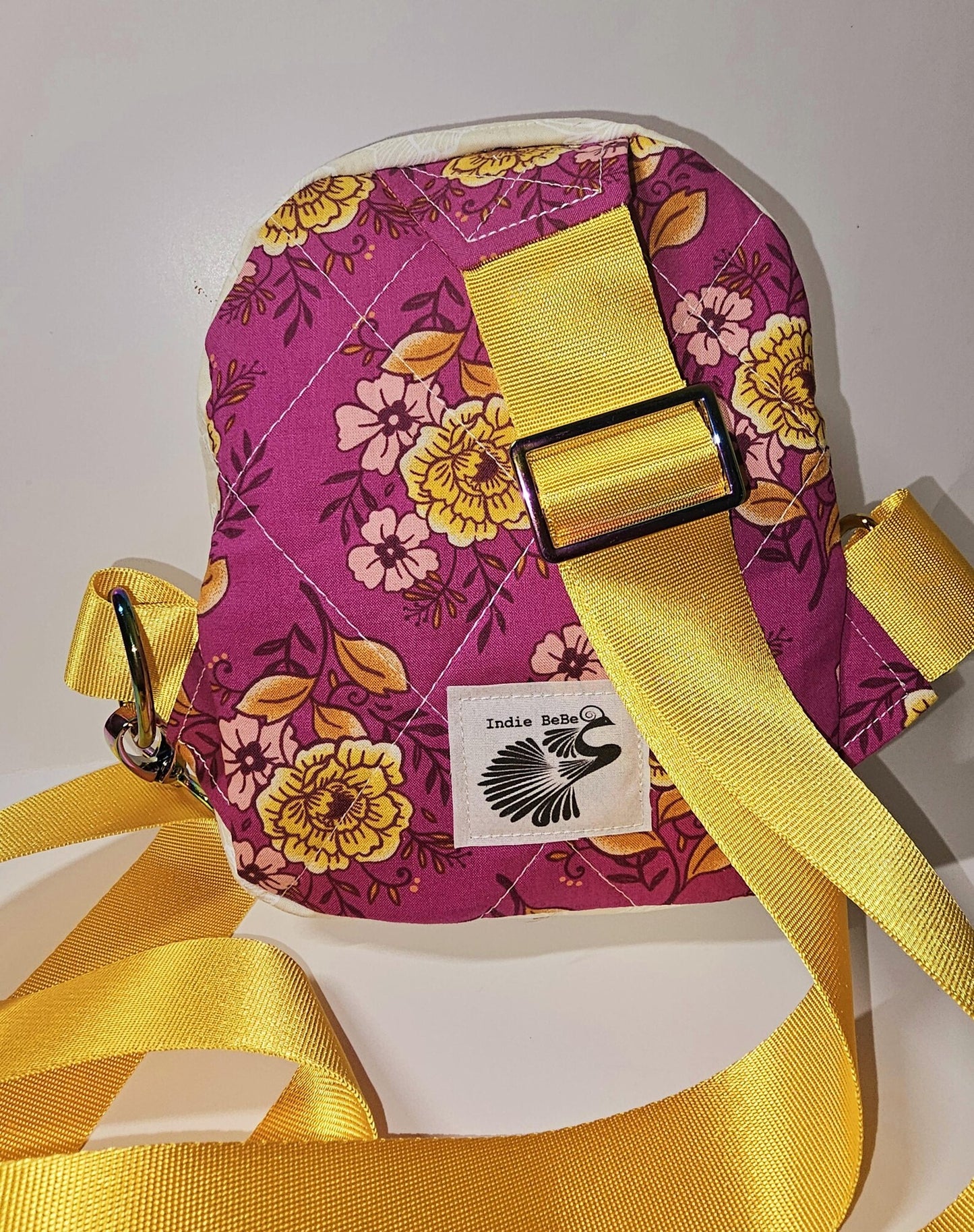 Mini Sling Backpack, Crossbody Backpack, Patchwork Purse, Ruby Star Society, Gift for Girls, Christmas Gift, Strawberry & Friends, Mav Sling