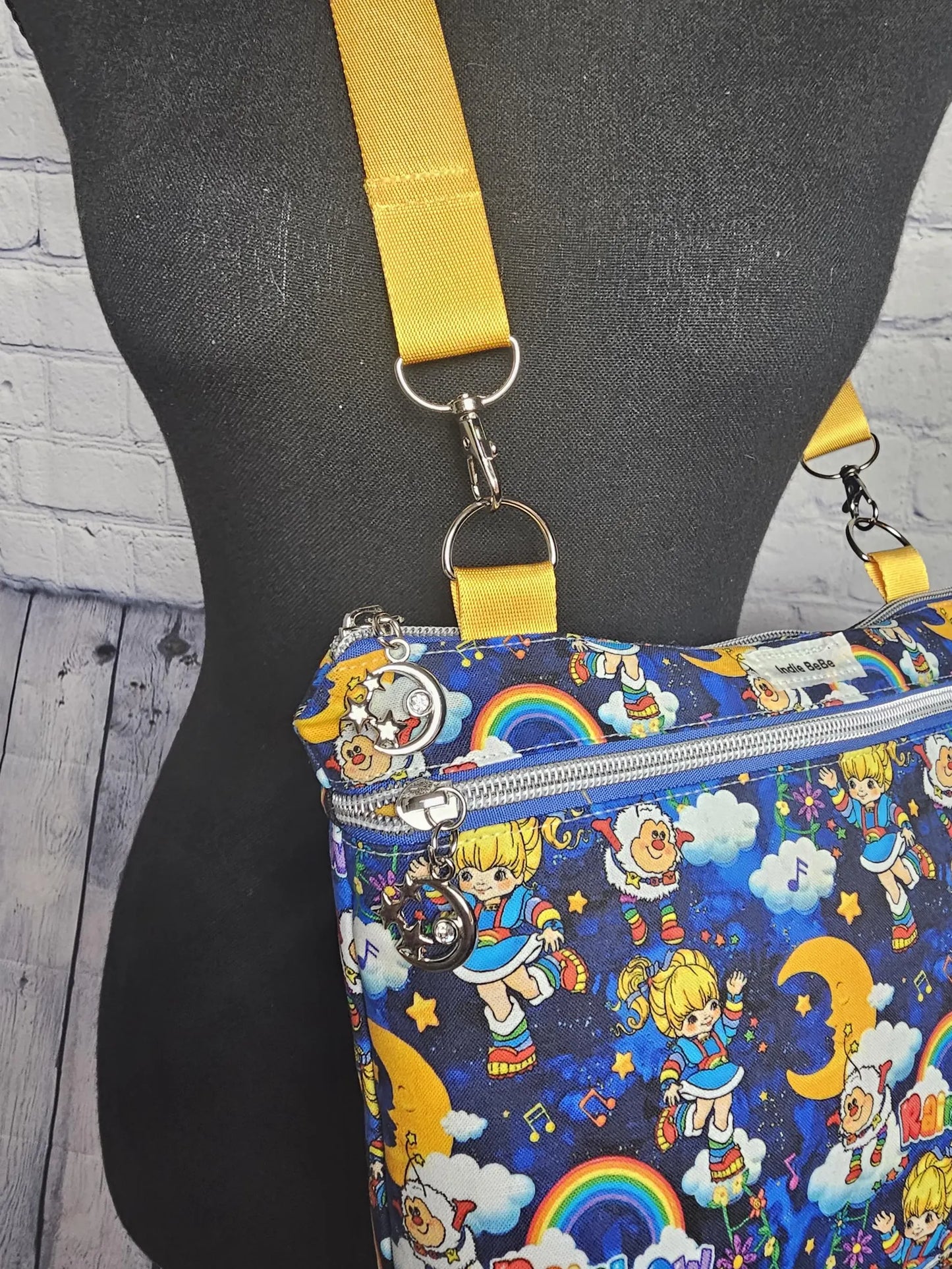 Crossbody Purse, Vintage Rainbow Brite, Gift for Girls, Christmas Gift, Rainbow Brite Gift, 1980s Gift, Rainbow Brite Crossbody