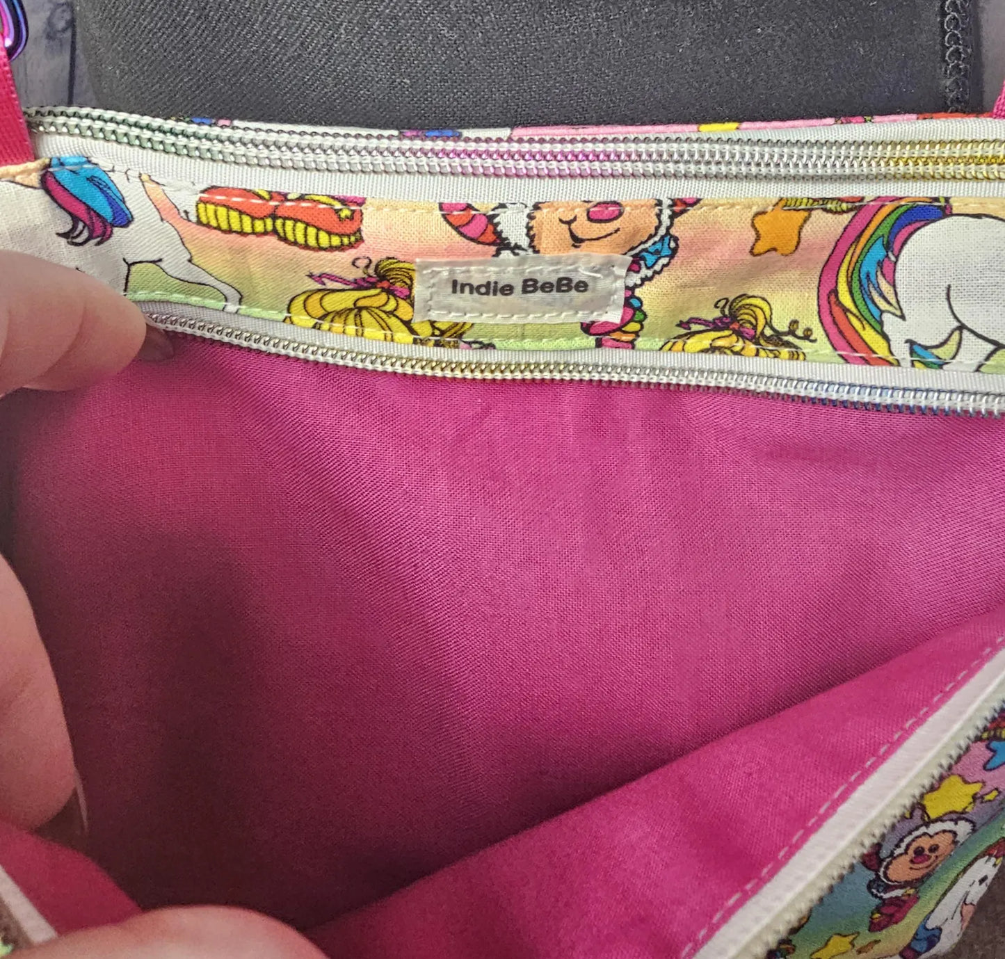 Crossbody Purse, Vintage Rainbow Brite, Gift for Girls, Christmas Gift, Rainbow Brite Gift, 1980s Gift, Rainbow Brite Crossbody