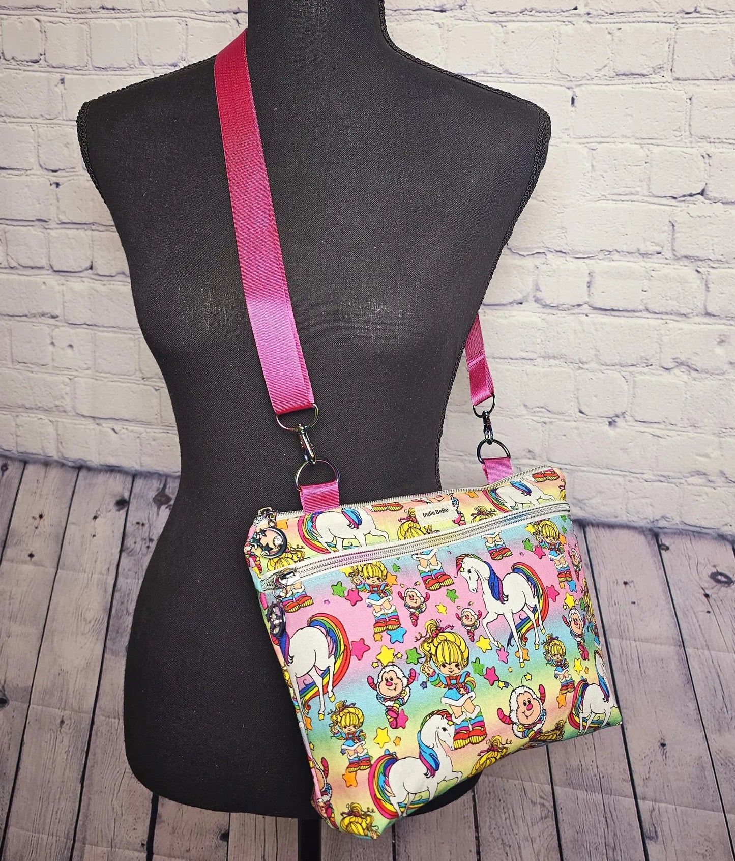 Crossbody Purse, Vintage Rainbow Brite, Gift for Girls, Christmas Gift, Rainbow Brite Gift, 1980s Gift, Rainbow Brite Crossbody