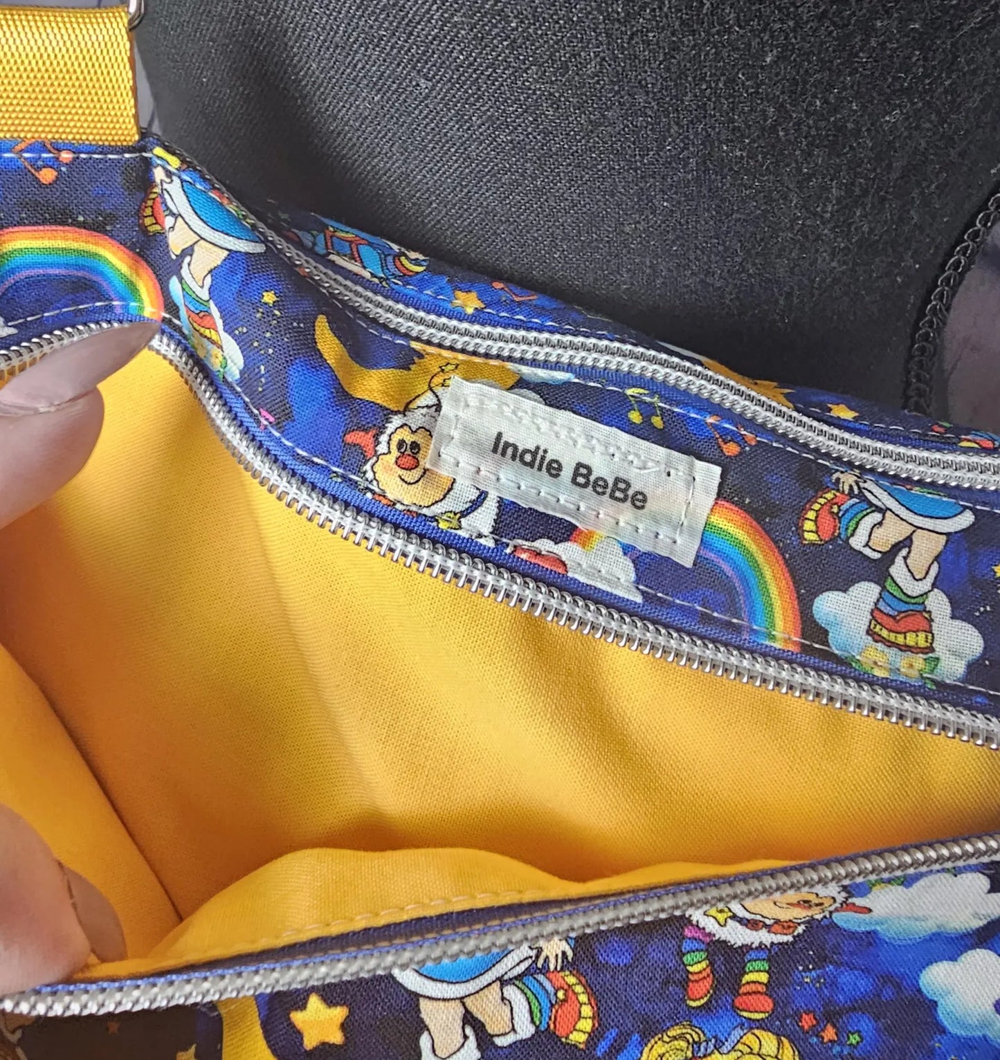 Crossbody Purse, Vintage Rainbow Brite, Gift for Girls, Christmas Gift, Rainbow Brite Gift, 1980s Gift, Rainbow Brite Crossbody