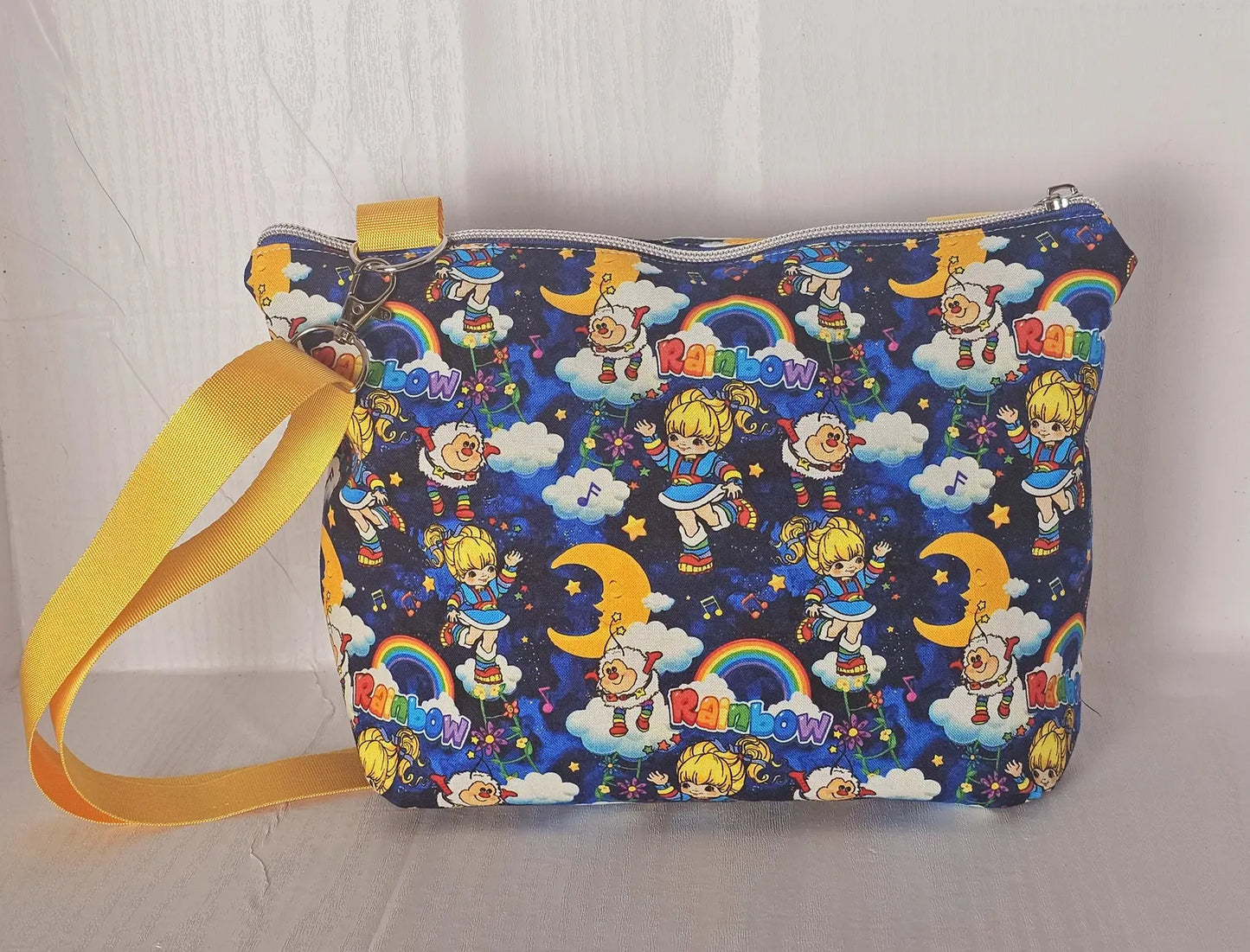 Crossbody Purse, Vintage Rainbow Brite, Gift for Girls, Christmas Gift, Rainbow Brite Gift, 1980s Gift, Rainbow Brite Crossbody