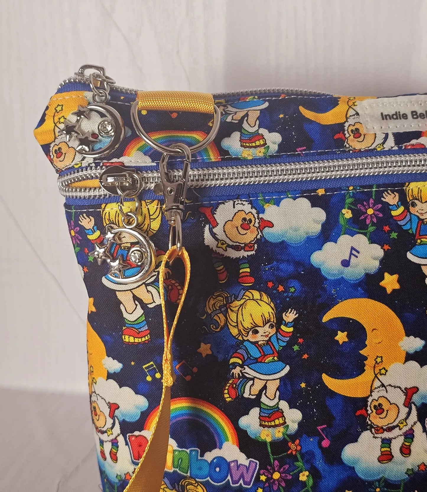 Crossbody Purse, Vintage Rainbow Brite, Gift for Girls, Christmas Gift, Rainbow Brite Gift, 1980s Gift, Rainbow Brite Crossbody