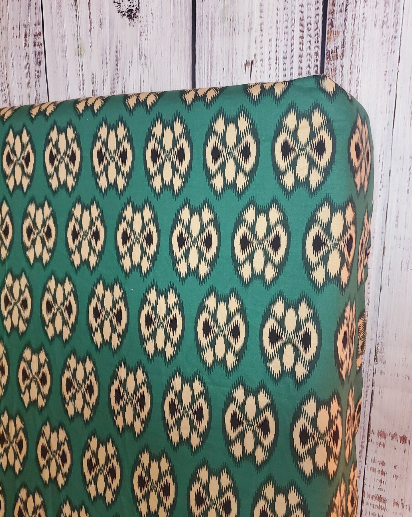 Premium Cotton Crib Sheet, Green Ikat Crib Bedding, Crib Sheet, Crib Sheet Boho, Nursery Bedding, Baby Shower Gift, Minimalist Crib Sheet