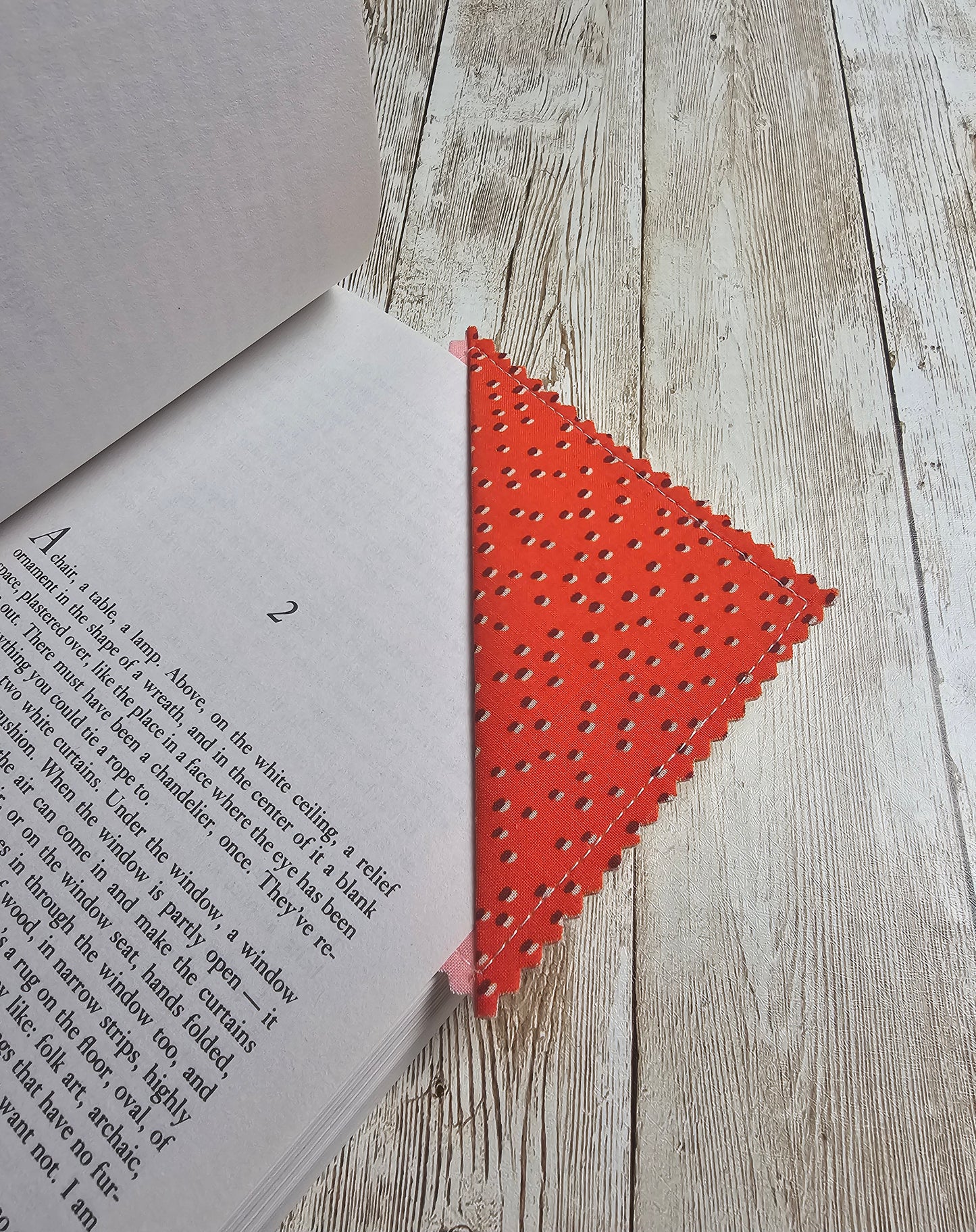 Handmade Fabric Bookmark – Back to School Supplies – Perfect for Kids, Teens, Teachers