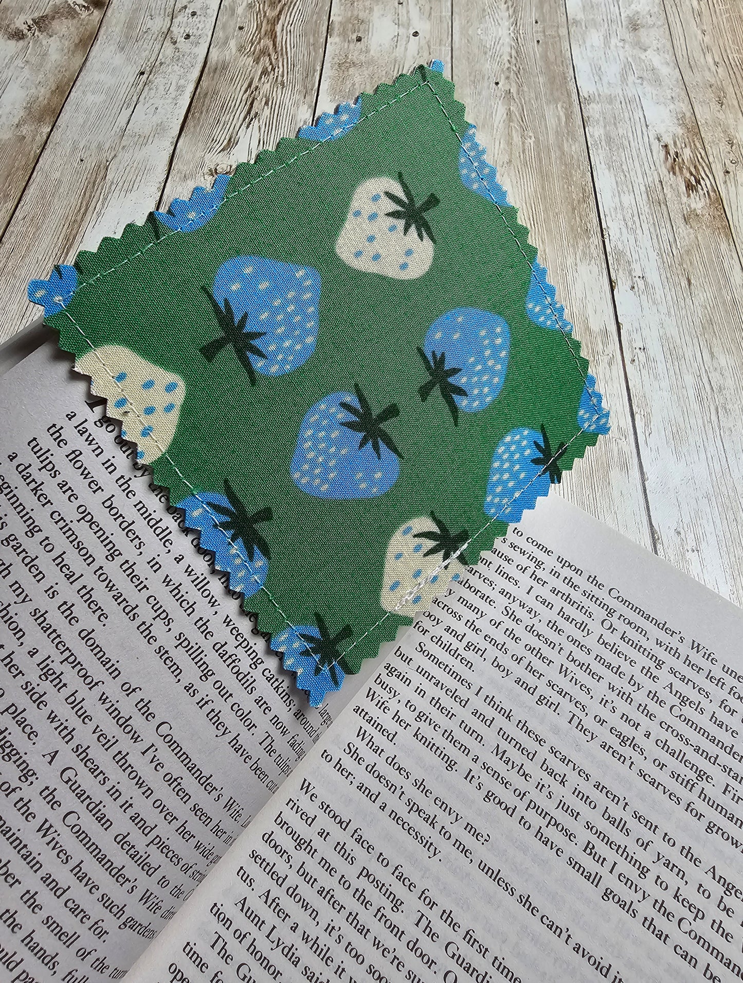 Handmade Fabric Bookmark – Back to School Supplies – Perfect for Kids, Teens, Teachers