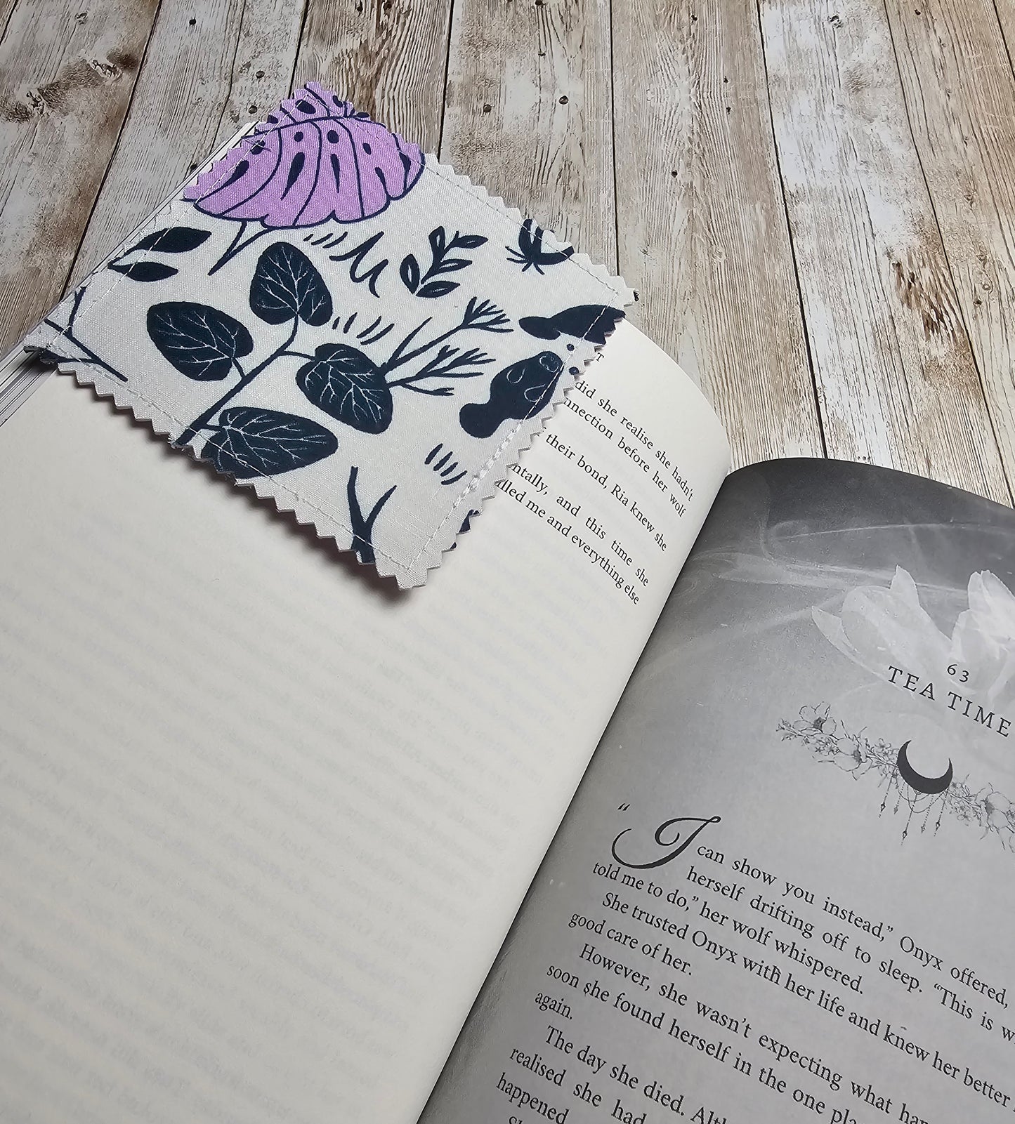 Handmade Fabric Bookmark – Back to School Supplies – Perfect for Kids, Teens, Teachers