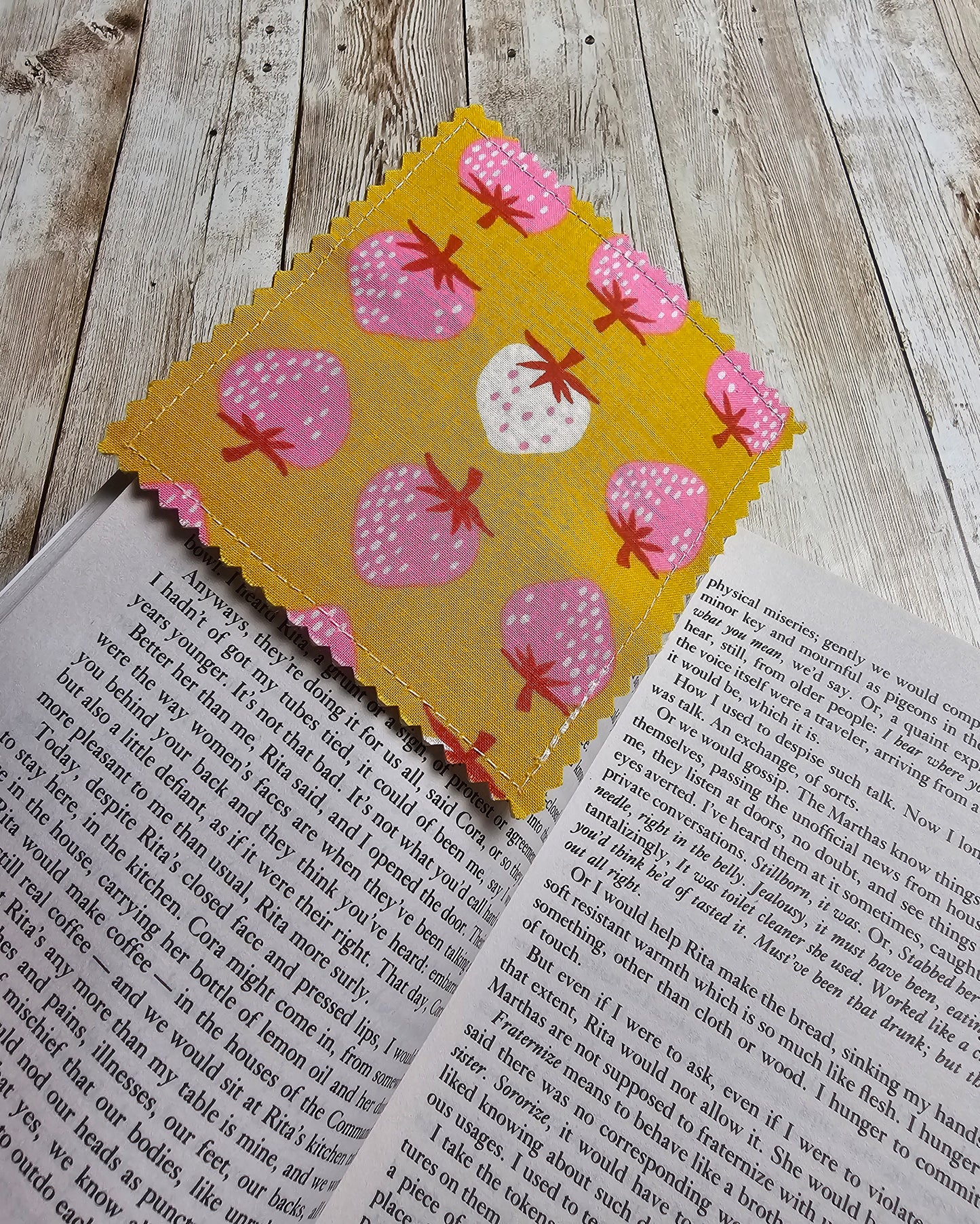 Handmade Fabric Bookmark – Back to School Supplies – Perfect for Kids, Teens, Teachers