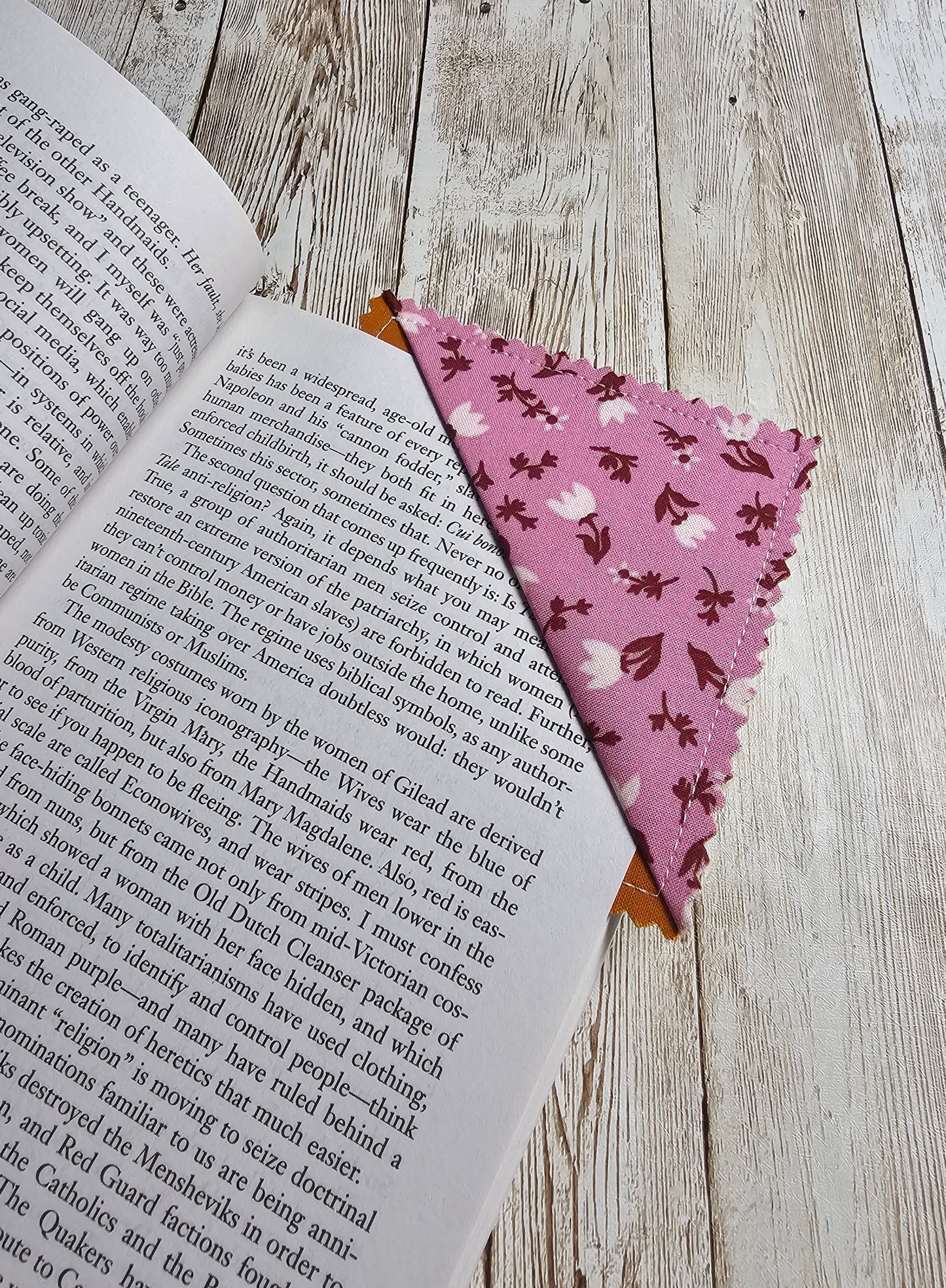 Handmade Fabric Bookmark – Back to School Supplies – Perfect for Kids, Teens, Teachers