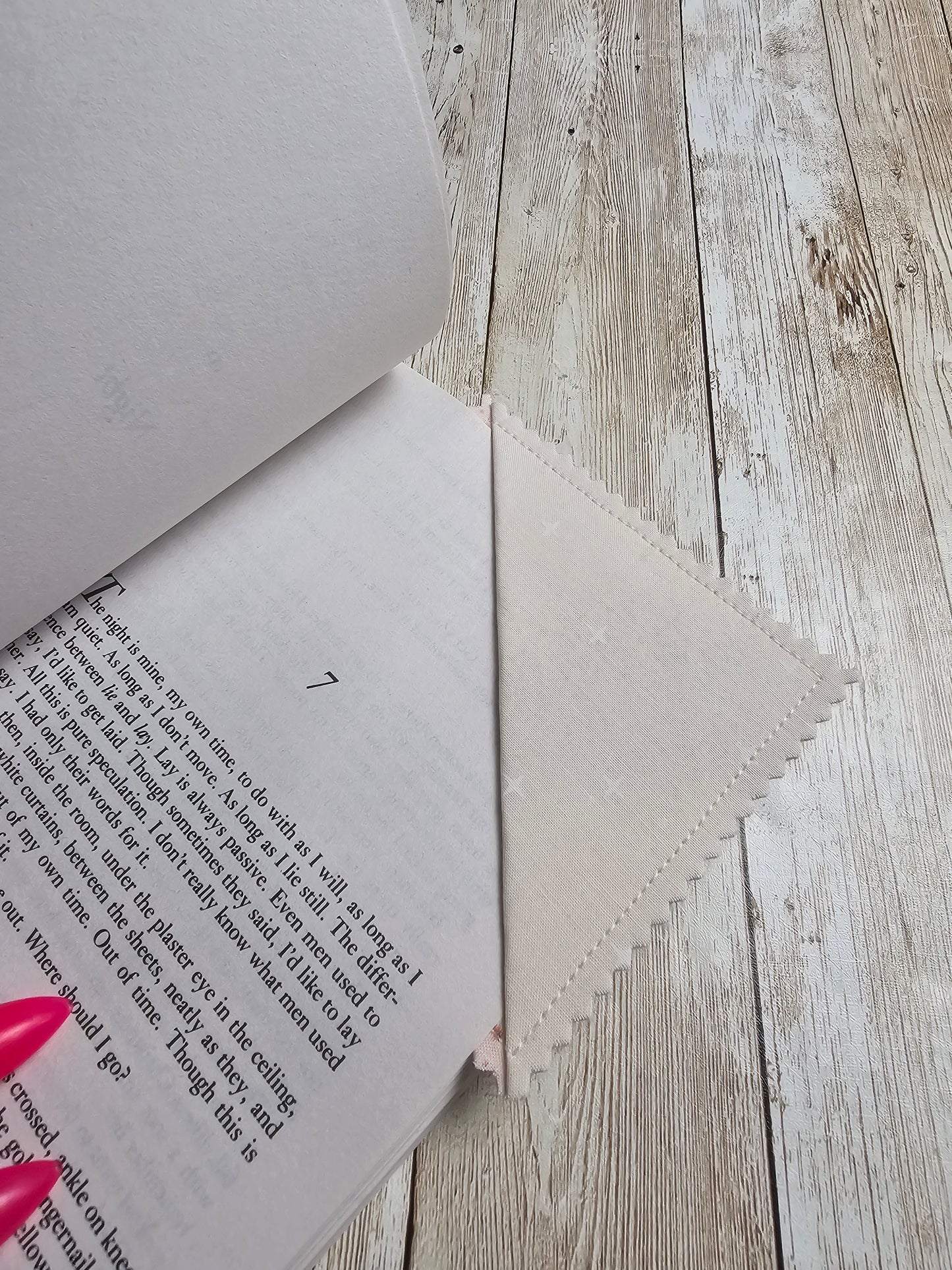 Handmade Fabric Bookmark – Back to School Supplies – Perfect for Kids, Teens, Teachers