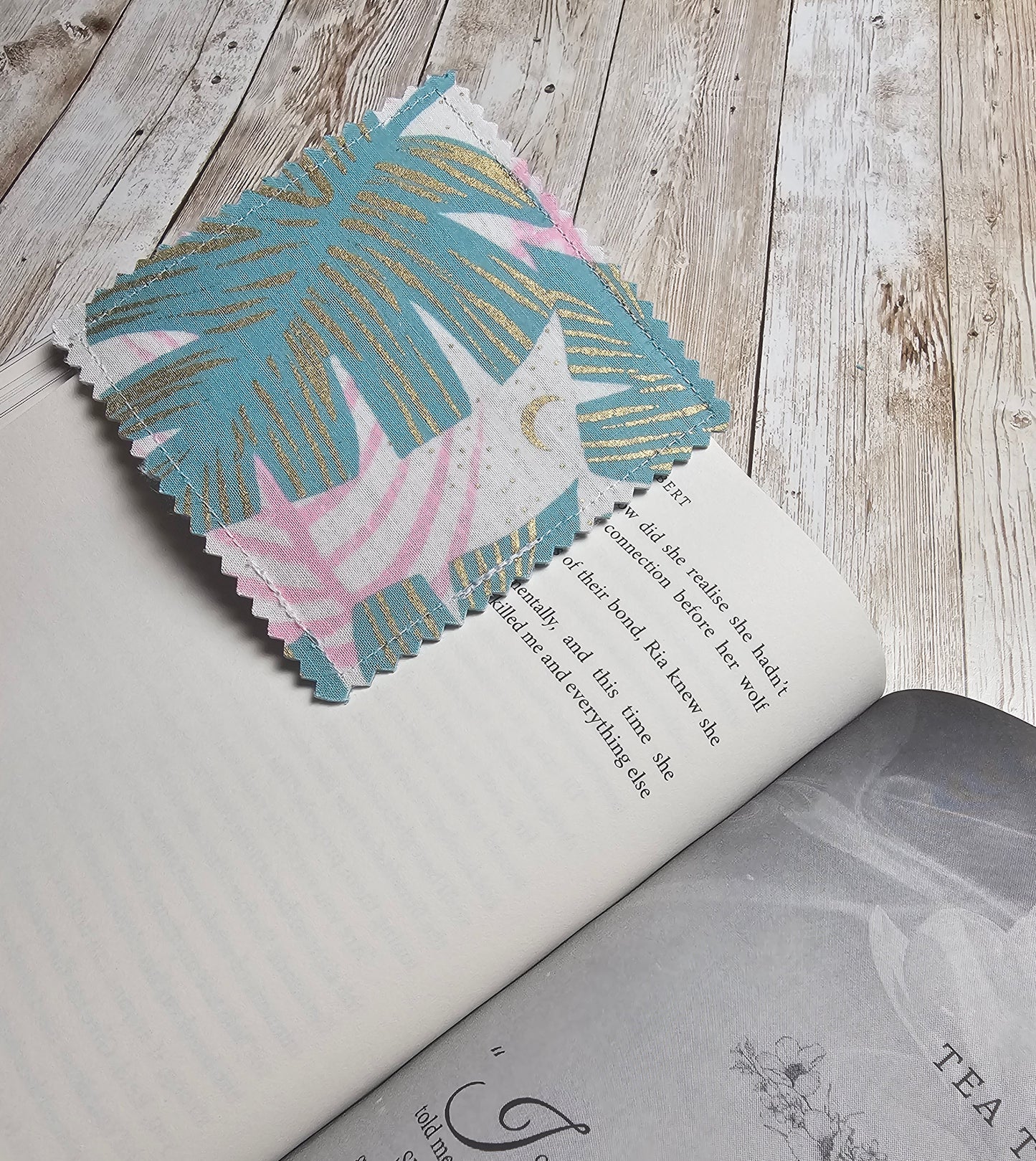 Handmade Fabric Bookmark – Back to School Supplies – Perfect for Kids, Teens, Teachers