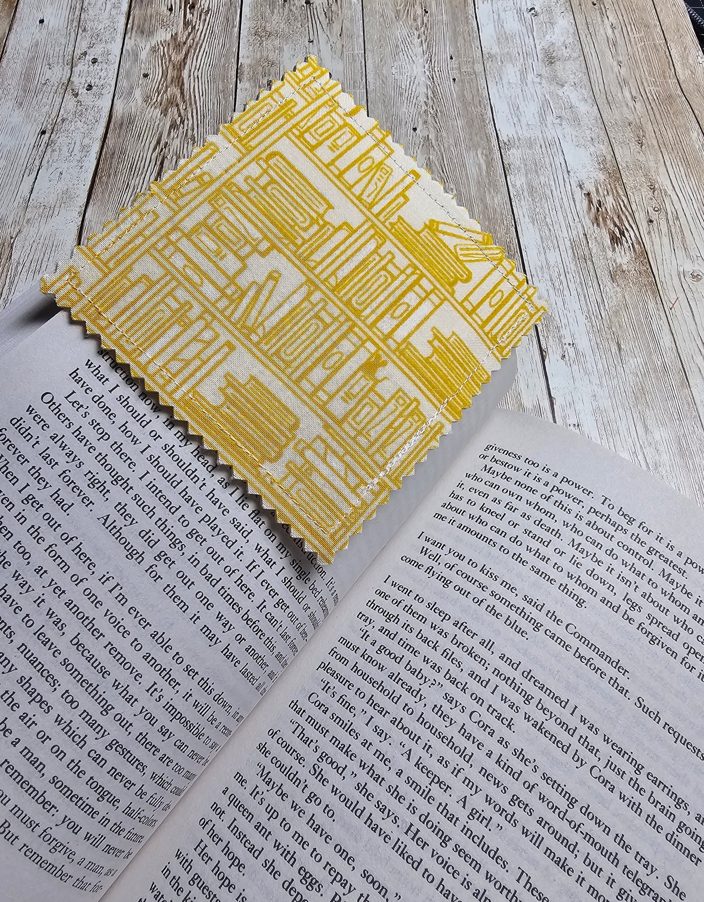 Handmade Fabric Bookmark – Back to School Supplies – Perfect for Kids, Teens, Teachers