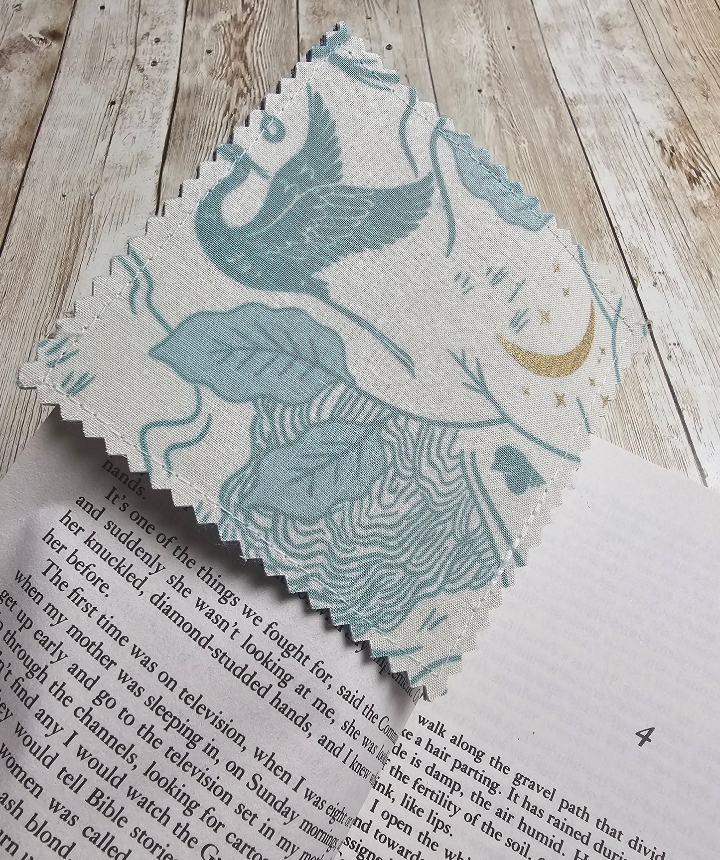Handmade Fabric Bookmark – Back to School Supplies – Perfect for Kids, Teens, Teachers