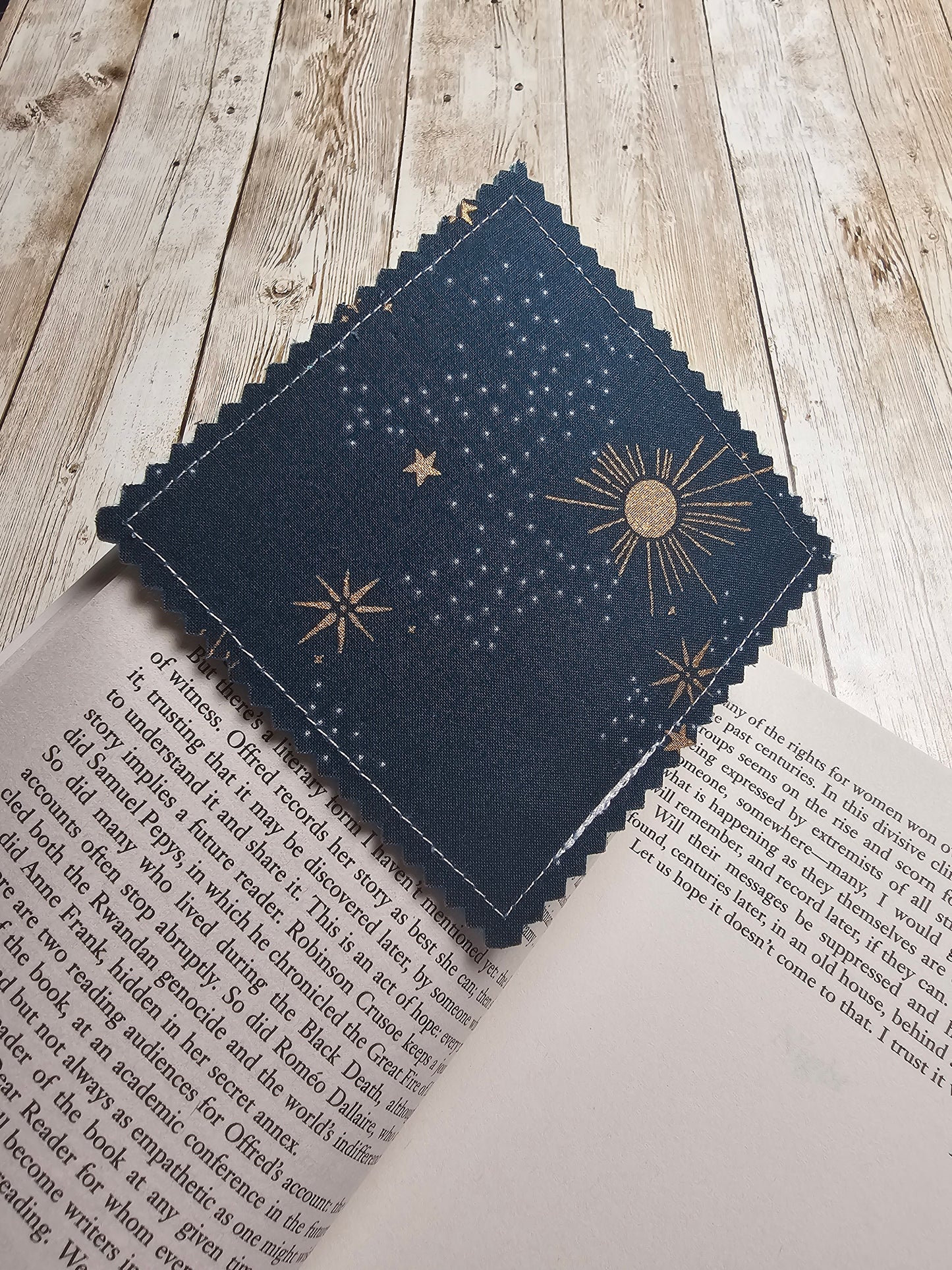 Handmade Fabric Bookmark – Back to School Supplies – Perfect for Kids, Teens, Teachers