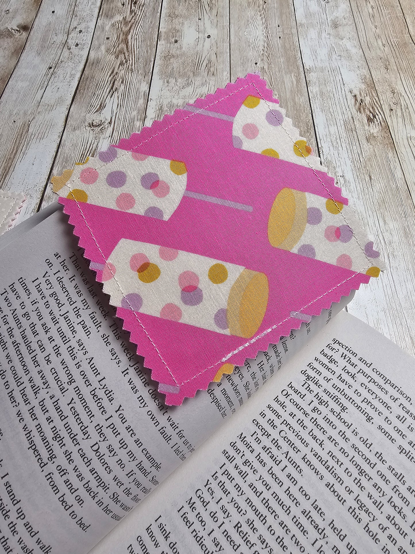 Handmade Fabric Bookmark – Back to School Supplies – Perfect for Kids, Teens, Teachers