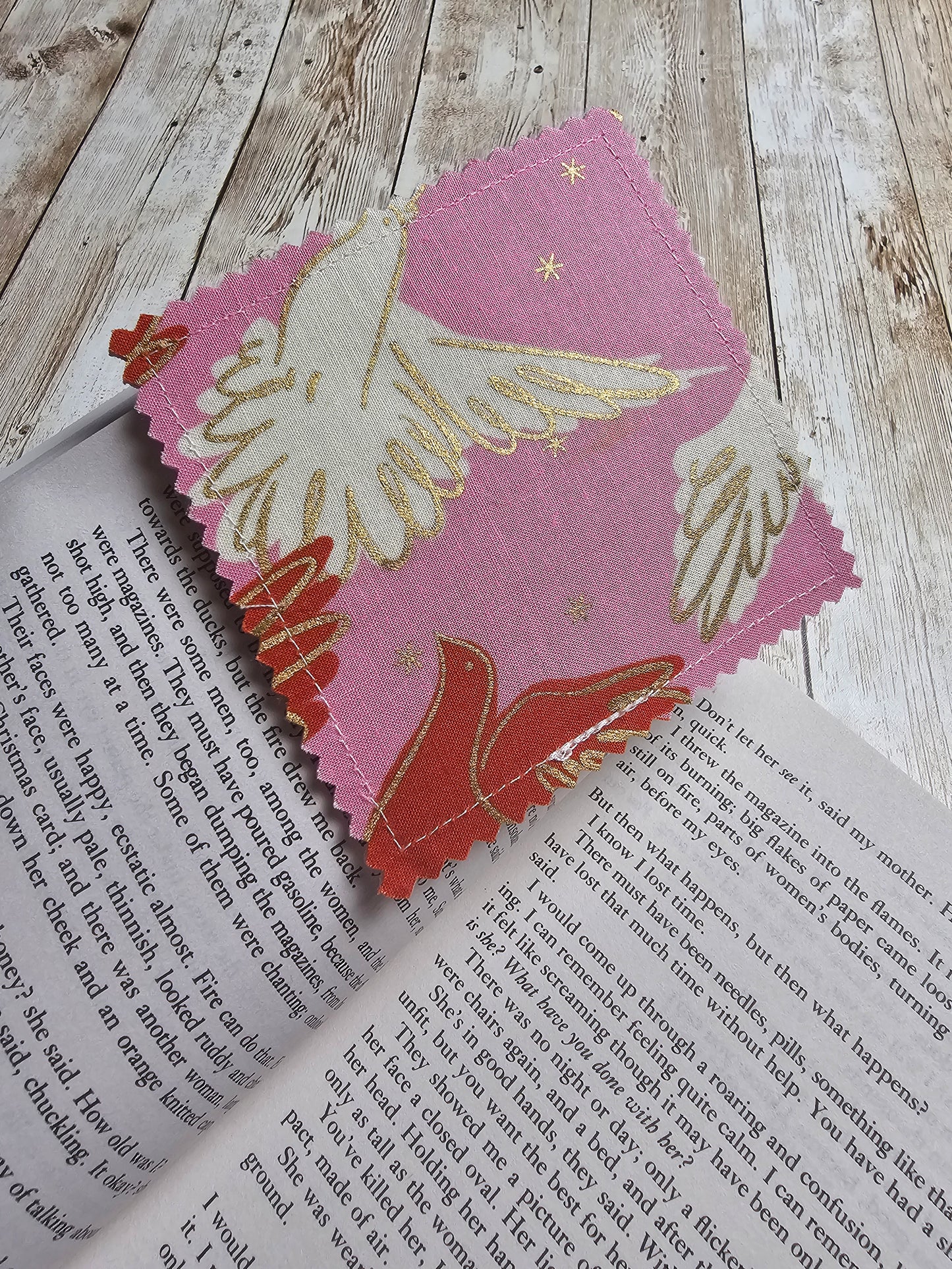 Handmade Fabric Bookmark – Back to School Supplies – Perfect for Kids, Teens, Teachers