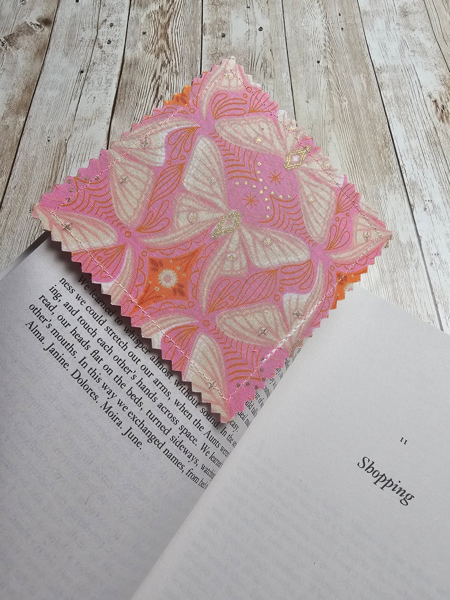 Handmade Fabric Bookmark – Back to School Supplies – Perfect for Kids, Teens, Teachers