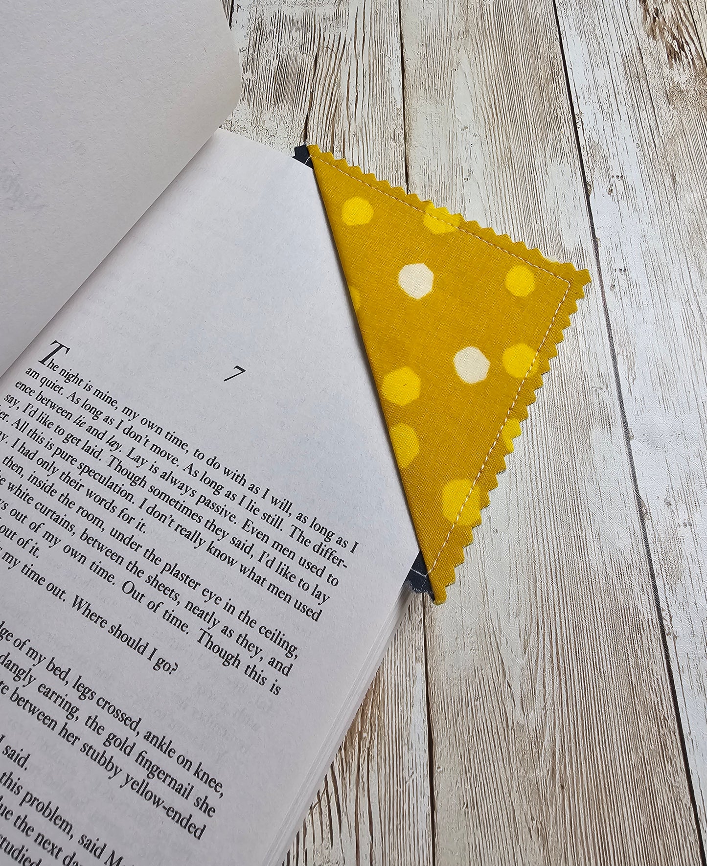 Handmade Fabric Bookmark – Back to School Supplies – Perfect for Kids, Teens, Teachers