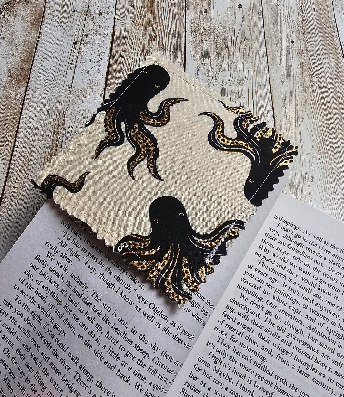 Handmade Fabric Bookmark – Back to School Supplies – Perfect for Kids, Teens, Teachers