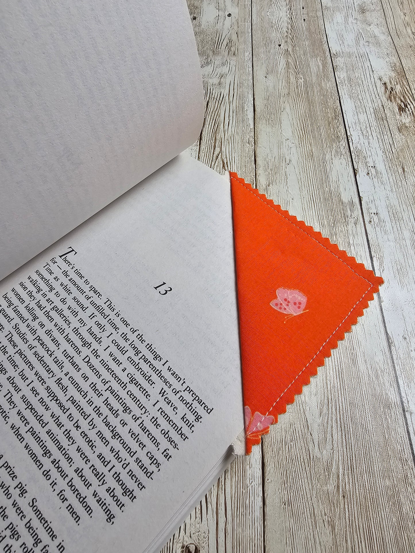 Handmade Fabric Bookmark – Back to School Supplies – Perfect for Kids, Teens, Teachers