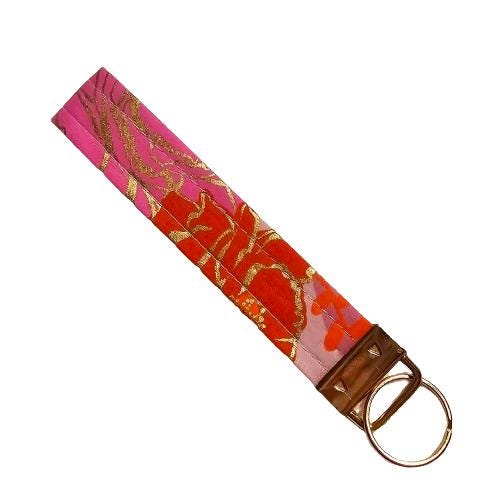 Key Fob Keychain, Keychain Wristlet, Ruby Star Society, Key Wristlet,  Fabric Keychain, Wristlet Keyfob, Wristlet Keychain, Gift for Her