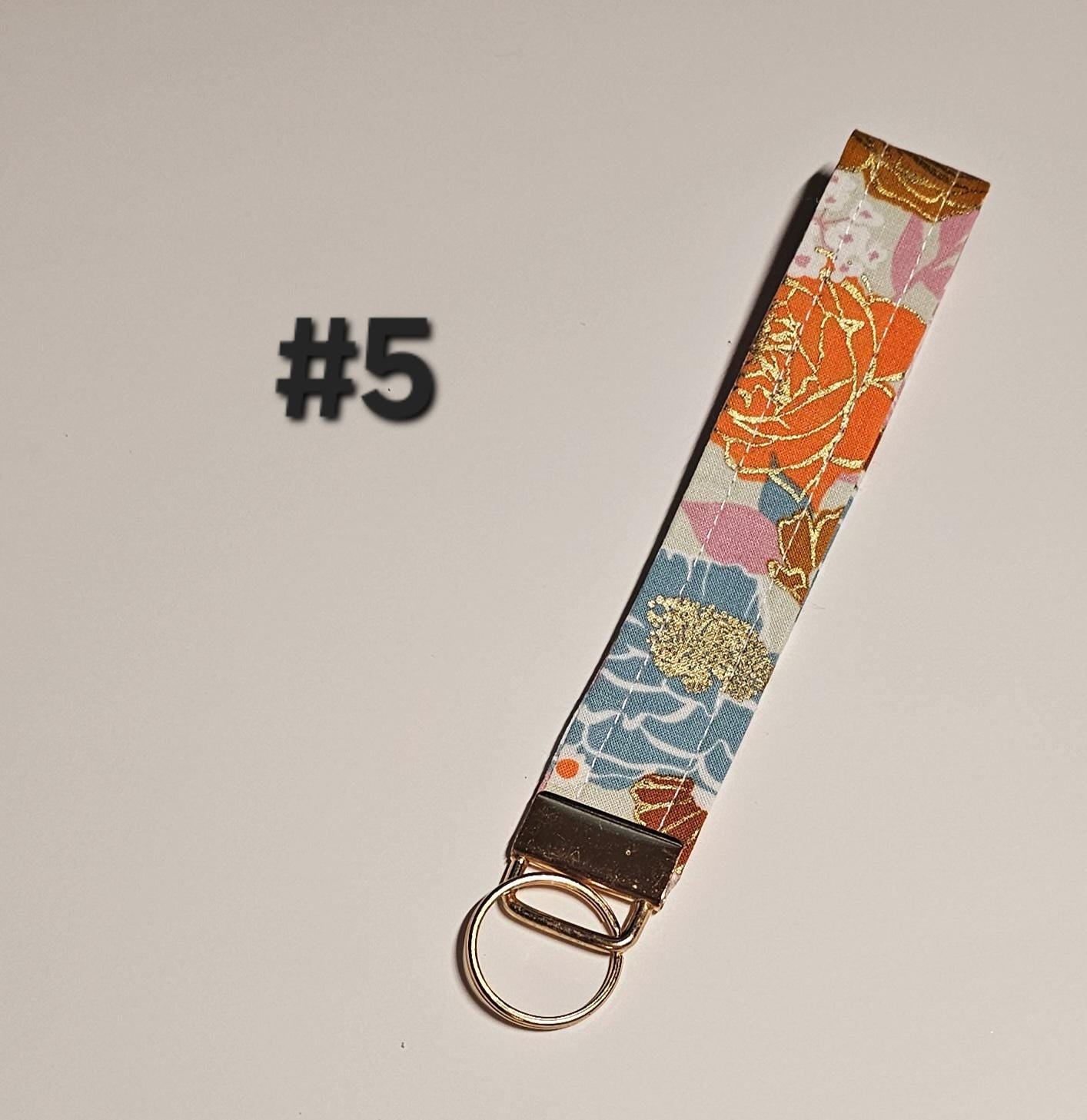 Key Fob Keychain, Keychain Wristlet, Ruby Star Society, Key Wristlet,  Fabric Keychain, Wristlet Keyfob, Wristlet Keychain, Gift for Her