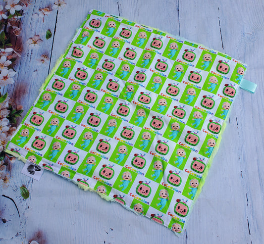 Lovey for Babies, Security Blanket, Minky Lovey, Baby Lovey Blanket, Minky Lovey Blanket, Ready to Ship, Baby Shower Gift, Pacifier Lovey