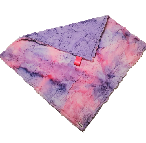 Faux Fur Blanket, Security Blanket, Handmade Blanket, Baby Blanket, Animal Lovey, Ready to Ship, Baby Shower Gift, Baby Gift, Gender Neutral