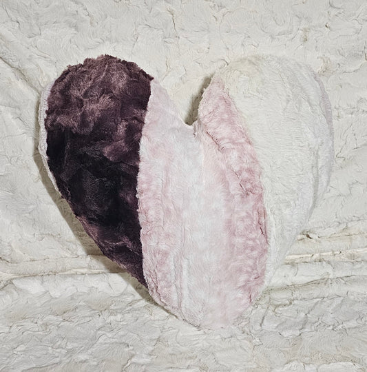 Patchwork Pillow, Heart Pillow Plushy, Gift for Girls, Tie Dye Heart Pillow, Boho Valentine Gift, Heart Surgery Pillow,  Heart Cushion