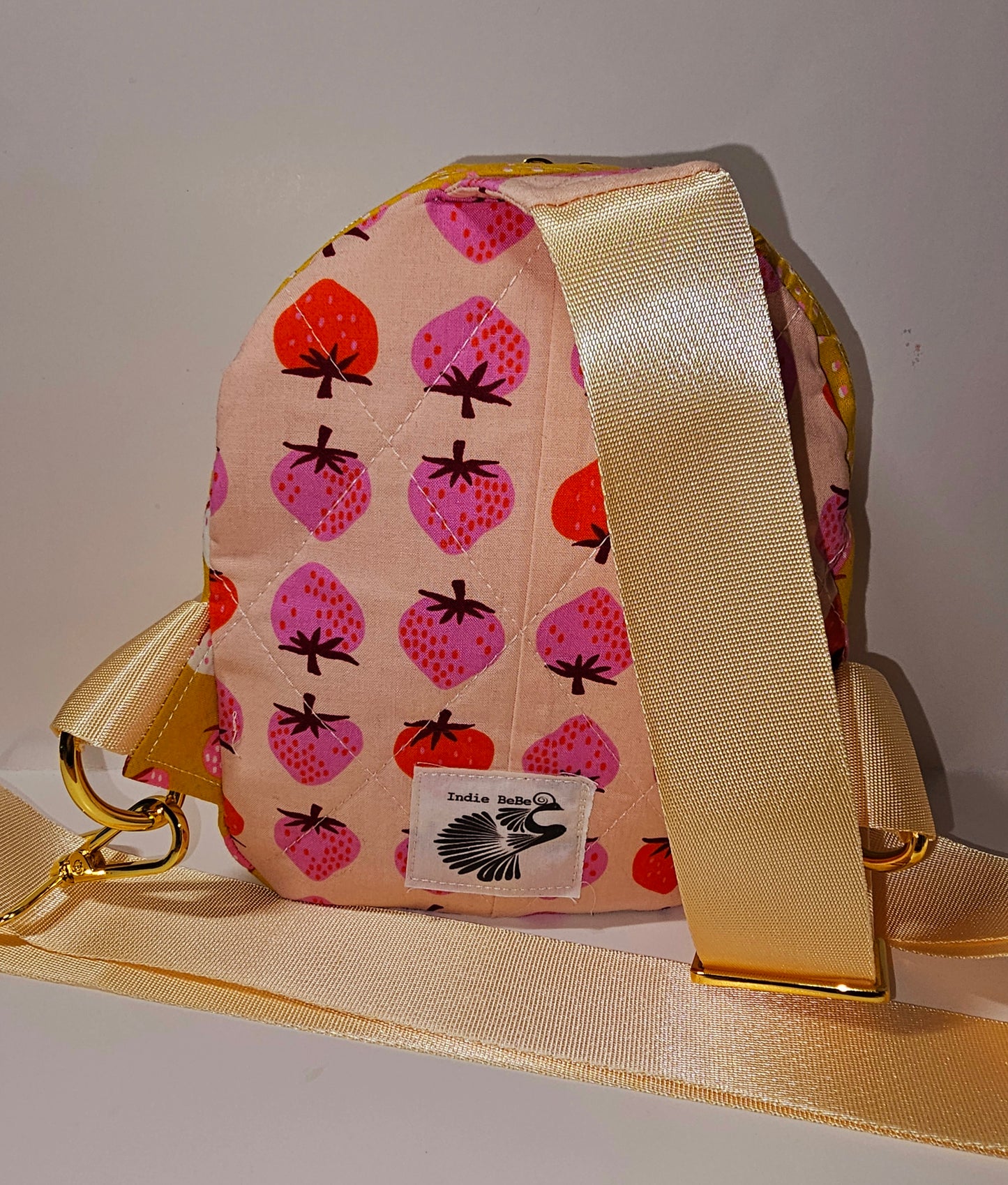 Mini Sling Backpack, Crossbody Backpack, Patchwork Purse, Ruby Star Society, Gift for Girls, Christmas Gift, Elixir Mushrooms, Mav Sling