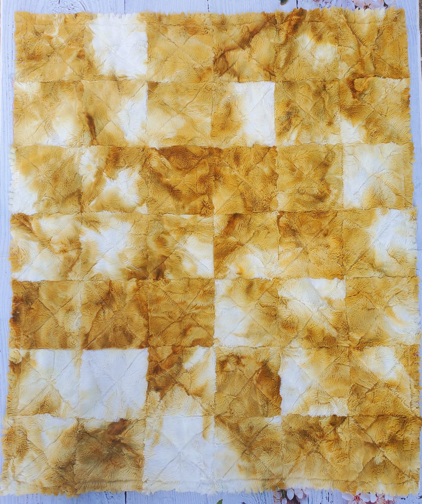 Patchwork Quilt, Handmade Quilt, Minky Rag Quilt, Floral, Baby Bedding, Baby Quilt, Boho Quilt, Mini Crib Quilt, Crib Quilt, Lovey Blanket
