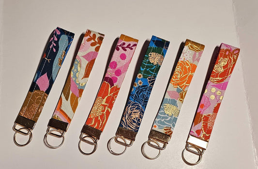 Key Fob Keychain, Keychain Wristlet, Ruby Star Society, Key Wristlet,  Fabric Keychain, Wristlet Keyfob, Wristlet Keychain, Gift for Her