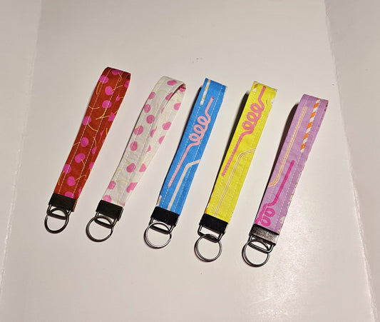 Key Fob Keychain, Keychain Wristlet, Ruby Star Society, Key Wristlet,  Fabric Keychain, Wristlet Keyfob, Wristlet Keychain, Gift for Her
