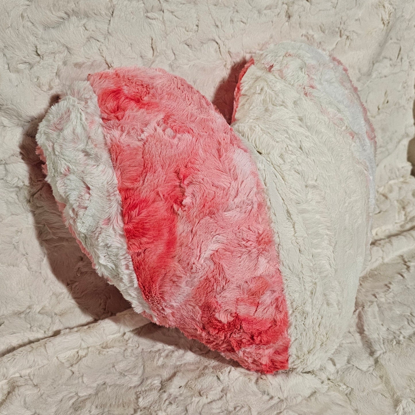 Patchwork Pillow, Heart Pillow Plushy, Gift for Girls, Tie Dye Heart Pillow, Boho Valentine Gift, Heart Surgery Pillow,  Heart Cushion