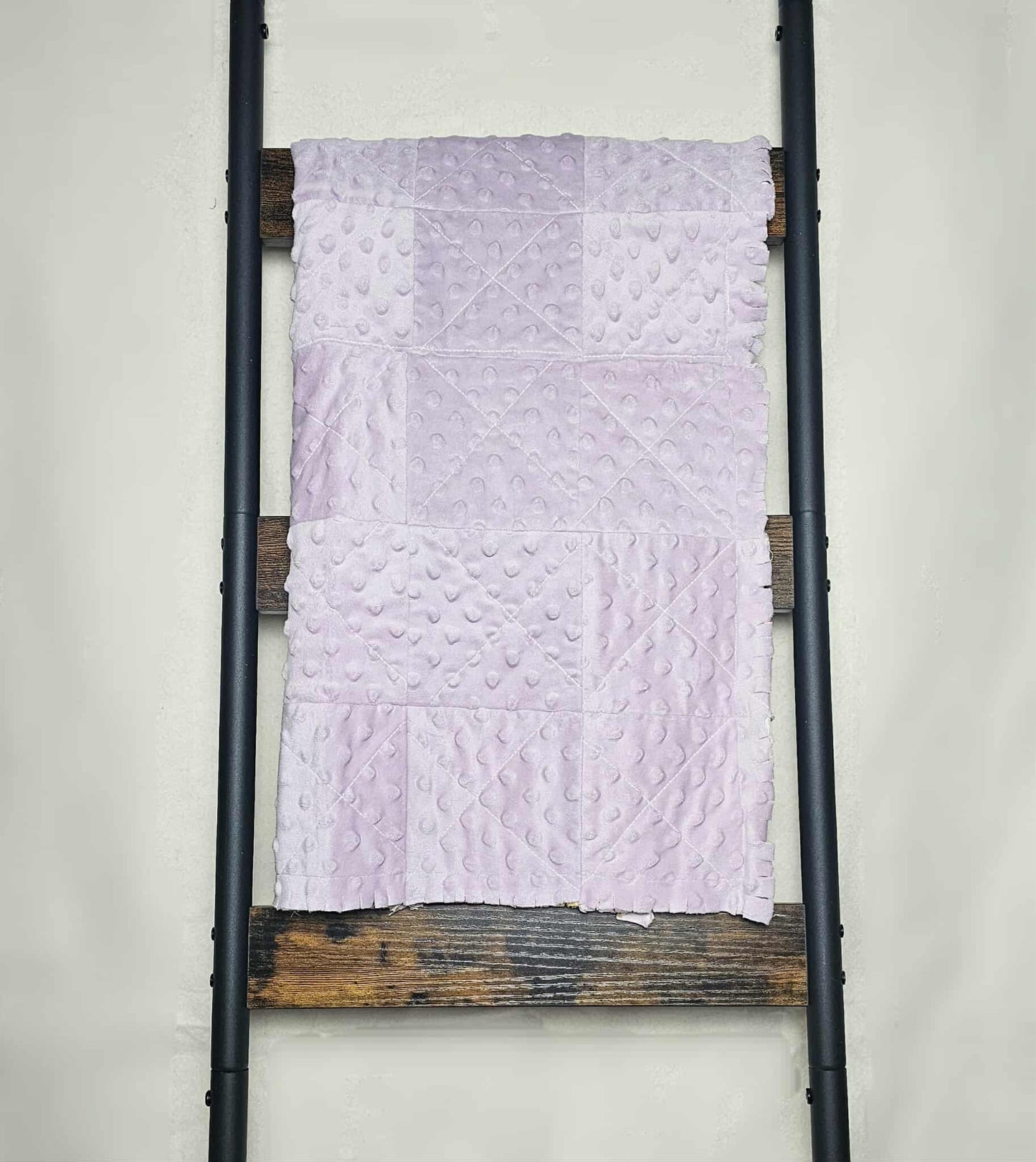 Handmade Quilt, Rag Quilt, Shower Gift, Heather Ross, Far Far Away, Crib Quilt, Princess Quilt, Nursery Rhyme Quilt, Lovey Blanket, Boho Princess