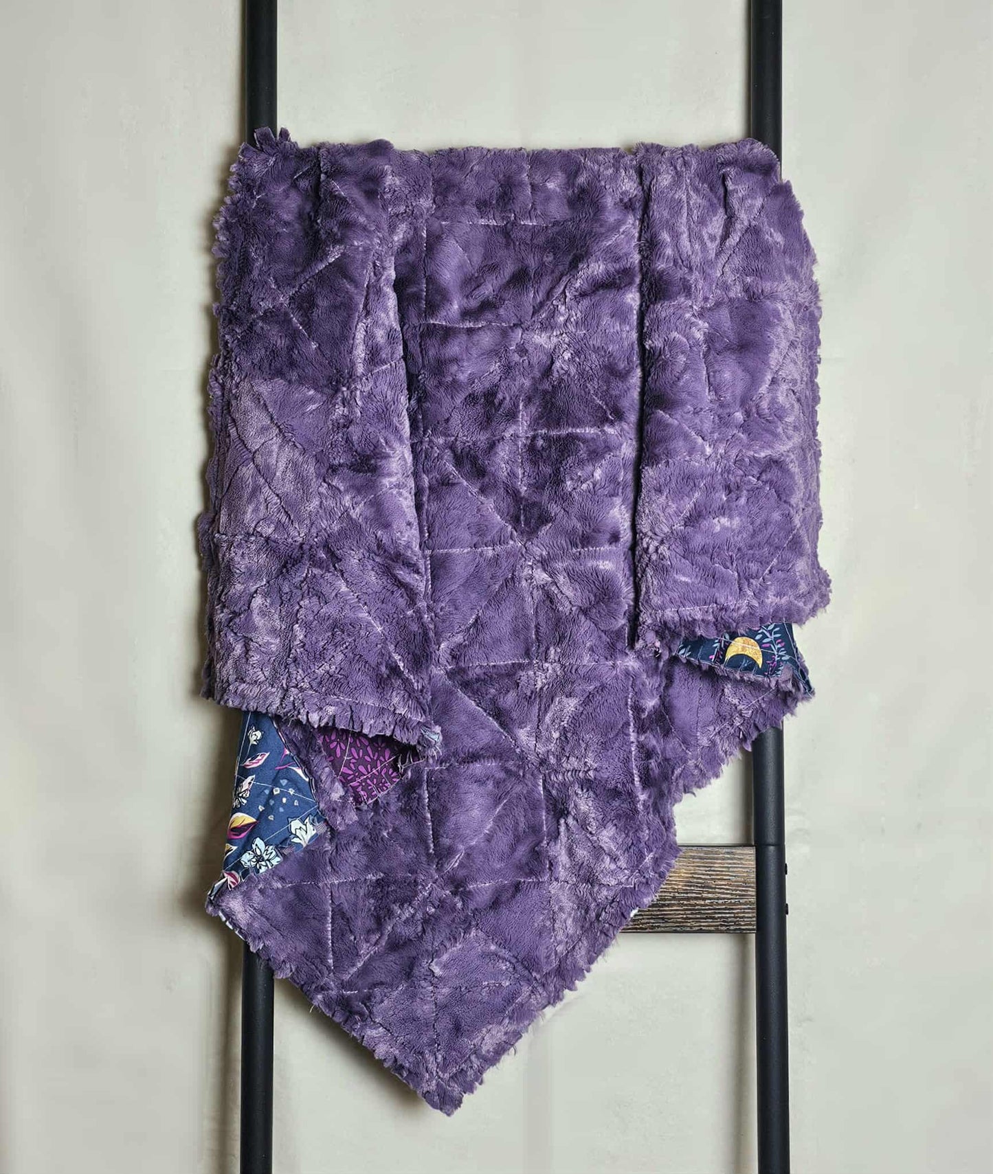 Handmade Quilt, Patchwork Quilt, Unicorn Quilt, Boho Quilt, Floral Quilt, Crib Quilt, Witchy Gifts, Baby Shower Gift, Lovey Blanket, Rag
