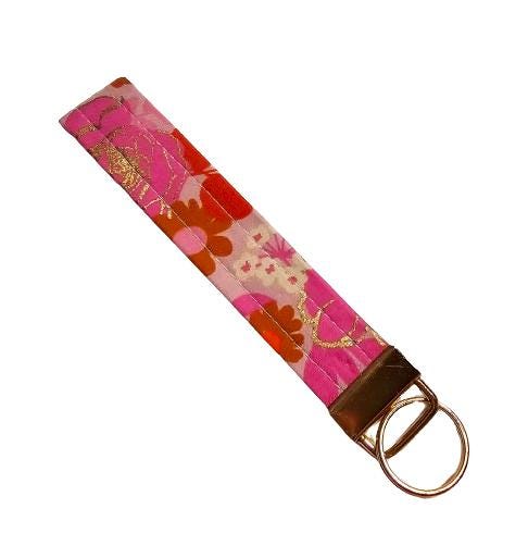 Key Fob Keychain, Keychain Wristlet, Ruby Star Society, Key Wristlet,  Fabric Keychain, Wristlet Keyfob, Wristlet Keychain, Gift for Her