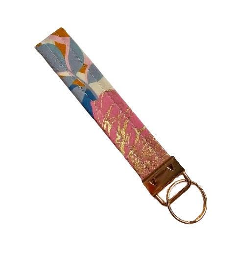Key Fob Keychain, Keychain Wristlet, Ruby Star Society, Key Wristlet,  Fabric Keychain, Wristlet Keyfob, Wristlet Keychain, Gift for Her