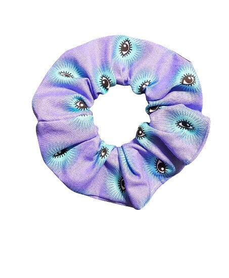 Out of print Tula Pink fabric, hair scrunchies, Hair Tie, Handmade Gift, Venus Moths, Day of the Dead, Hair Accessories, Tula Pink Gift