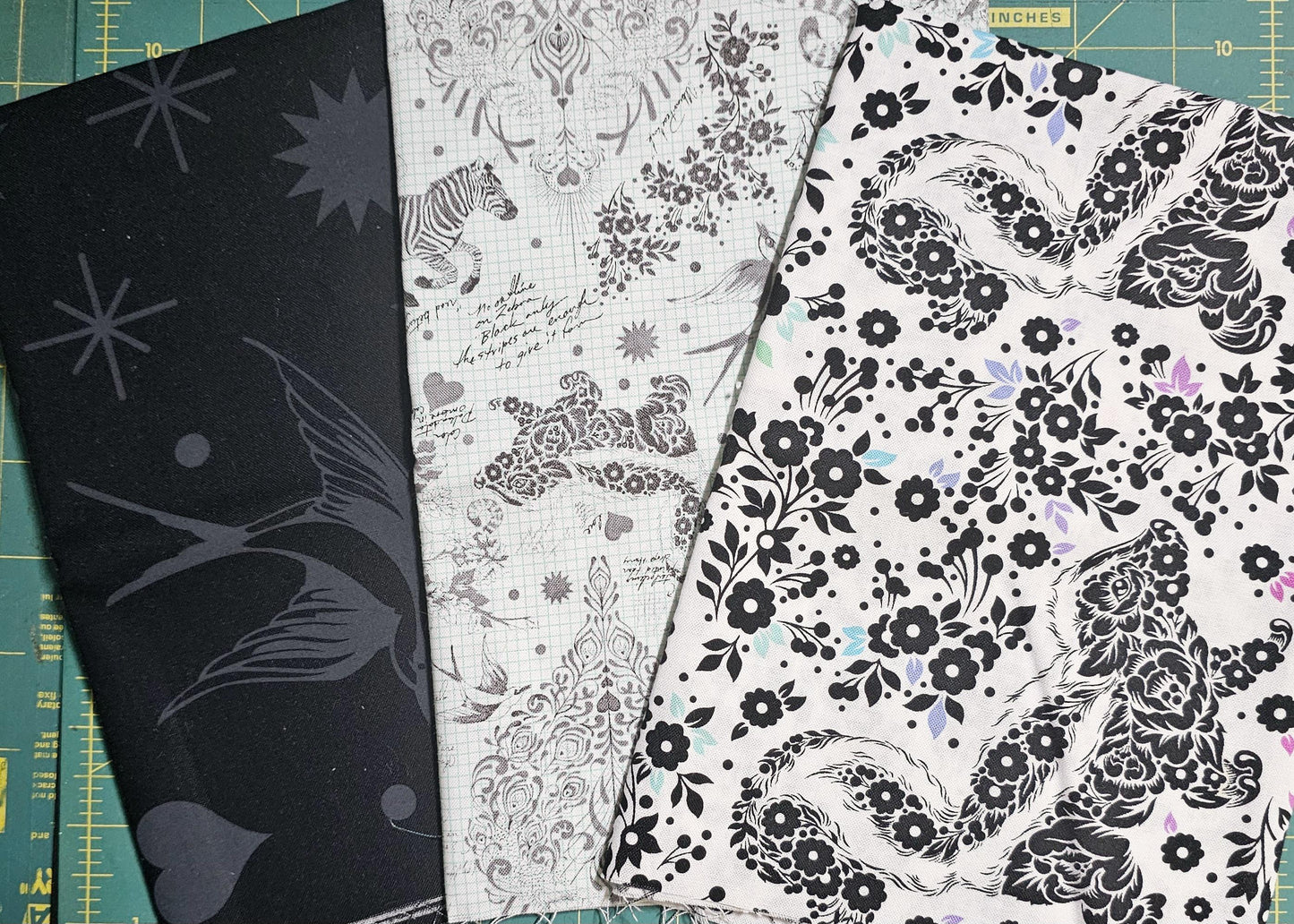 Tula Pink Fabric, Out of Print, Stash Builder, Fabric Bundle, Fat Quarter, Zuma, Lineworks, True Colors, Monkey Wrench, Rainbow Bundle