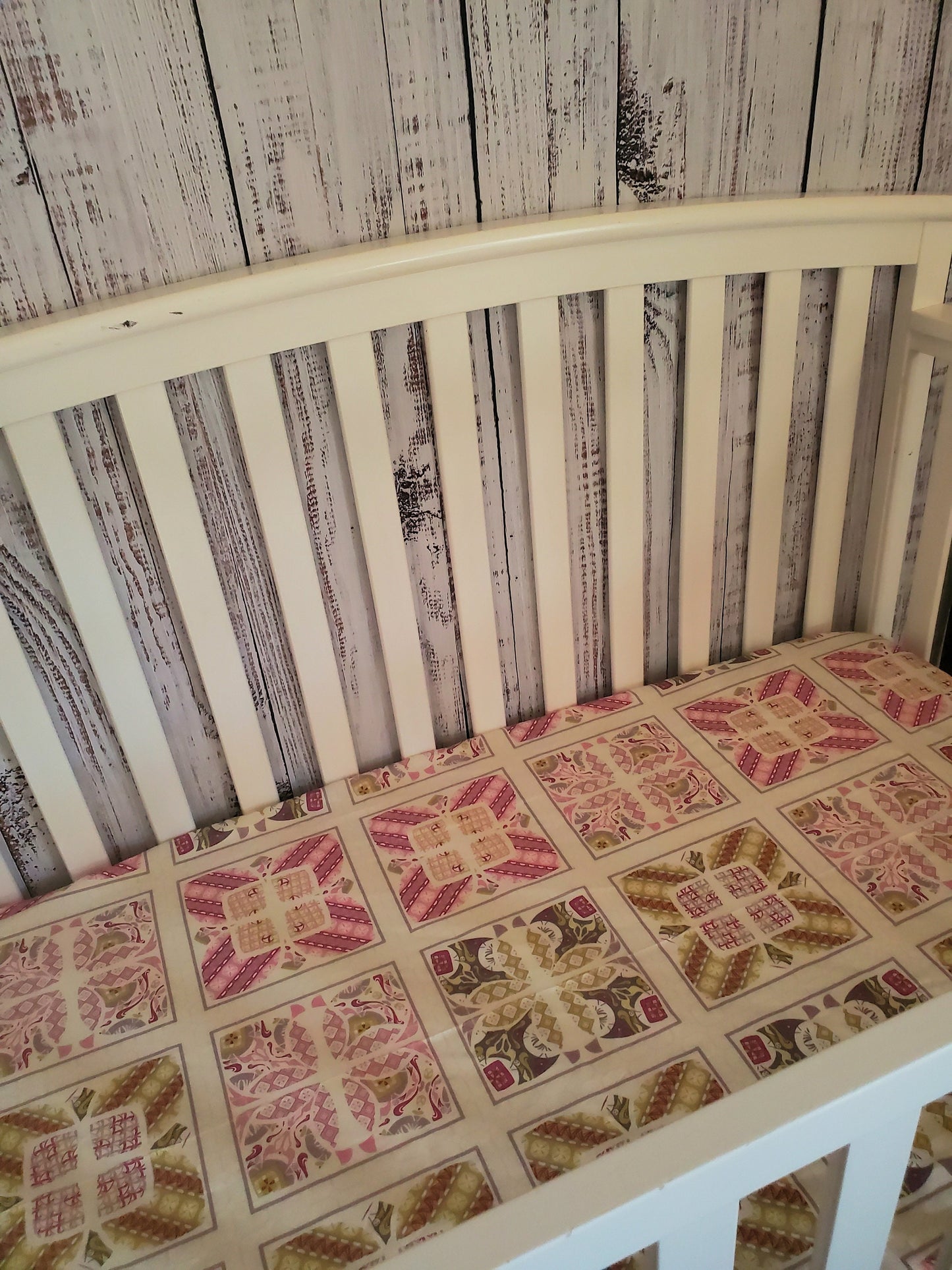 Crib Bedding, Bohemian Crib Sheet, Crib Sheet, Crib Sheet Boho, Nursery Bedding, Nursery Decor, Baby Shower Gift, Boho Floral Crib Bedding