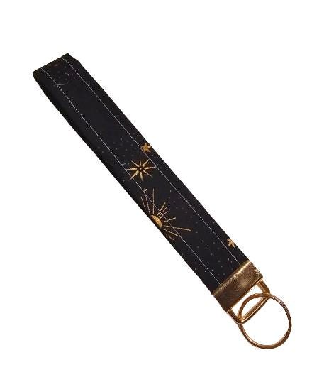 Key Fob Keychain, Keychain Wristlet, Ruby Star Society, Key Wristlet,  Fabric Keychain, Wristlet Keyfob, Wristlet Keychain, Gift for Her
